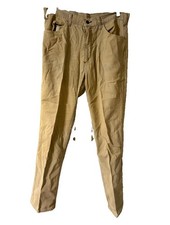 Vintage 70s/80s Levi  s Corduroy Pants Tan 36x31 - Rare Blank  Tab Distressed 