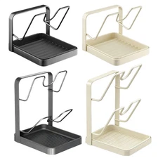 Lid Holder Space Saving Anti-Slip Kitchen Stand Kitchen Lid Rack for Pot candid