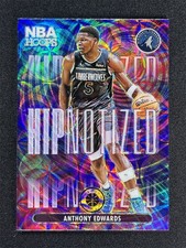 2023-24 Panini NBA Hoops Premium Stock Anthony Edwards #13 Scope Hipnotized