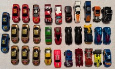 32 Hot Wheels Diecast Toy Car Lot Assorted Vehicles