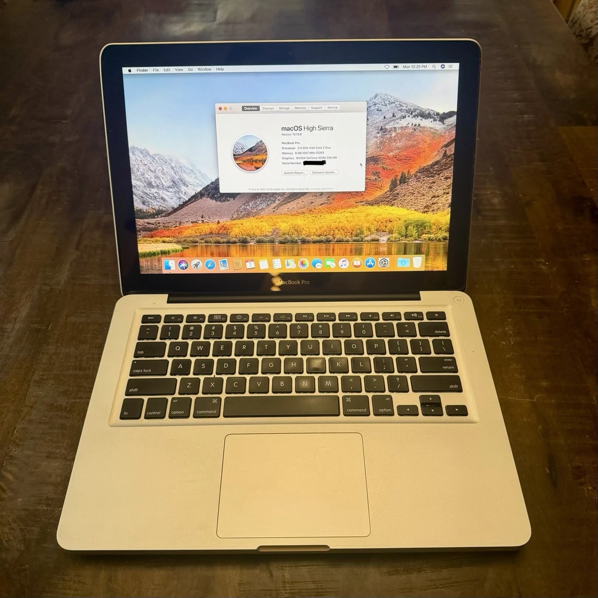 MacBook Pro シルバー macOS High Sierra 2010 MacBook Pro macOS 10.13, High Sierra 2010 Apple Laptops for sale