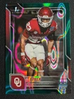 2025 Bowman Chrome University Football Teal Lava Refractor Eli Bowen #107