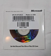 *NEW SEALED* Microsoft Office Basic Edition 2003 | English Version w/Product Key
