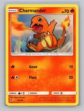 Charmander 7/68 Common Hidden Fates Pokemon Near Mint