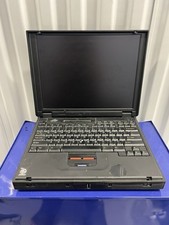 VINTAGE IBM THINKPAD 770 TYPE 9548 13.7" PENTIUM MMX LAPTOP As Is