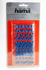 Hama 1349 Symbol Elements, Self-Adhesive OVP 140 Pieces/Pack 8mm