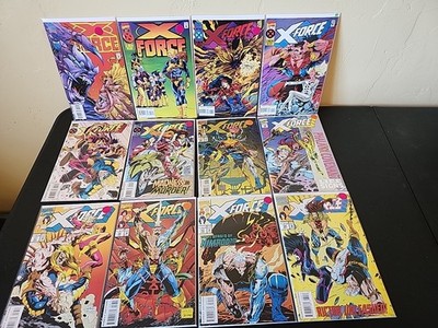 X-Force  #34-60 (Incomplete) 1994-1996 Lot Of 25 Issues. 