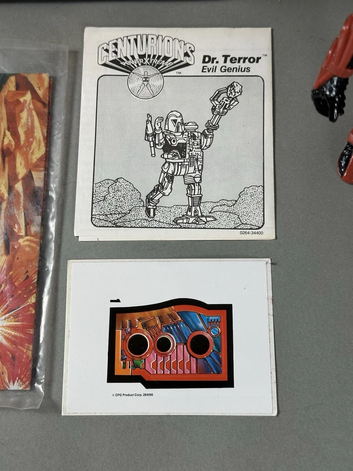 Figura de acción completa Kenner Centurions DR TERROR 1986 de colección en caja original en caja original Foto 3 de 4
