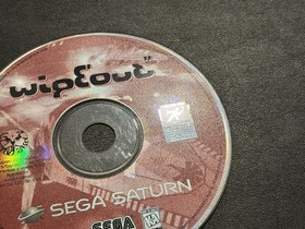 Wipeout (Sega Saturn) Disc Only Tested & Works! Authentic