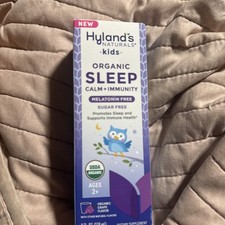Hyland  s Naturals Kids Organic Sleep Calm Immunity 4 Fl Oz