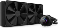 NZXT Kraken 280mm AIO Liquid CPU Cooler LCD Display Black NEW SEALED RL-KN280-B
