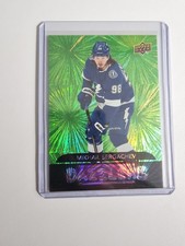2020-21 Upper Deck Extended Dazzlers Green #DZ-139 Mikhail Sergachev