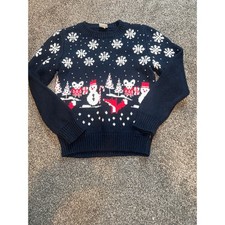 Polarn o pyret kids ugly Christmas sweater size 4-6 y