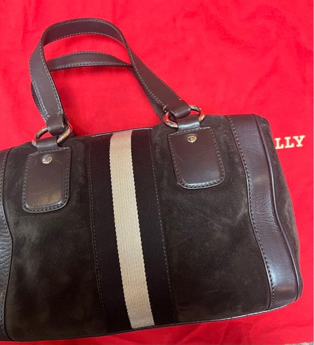Bally Tote Bag Brown 21a