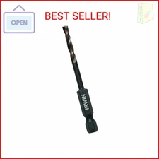 IRWIN Tools 1871026 Impact Performance Series 9/64-Inch Turbomax Black and Gold 