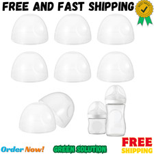 8 Count Baby Bottle Lids Compatible with Philips Avent Baby Bottles, Soft and