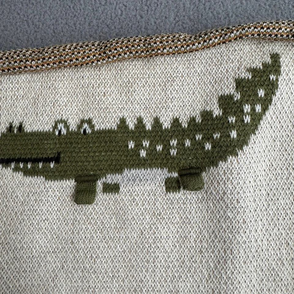 Детское одеяло Viverano Savannah Safari 3D жаккардовое унисекс из органического хлопка один размер - Изображение 4 из 4