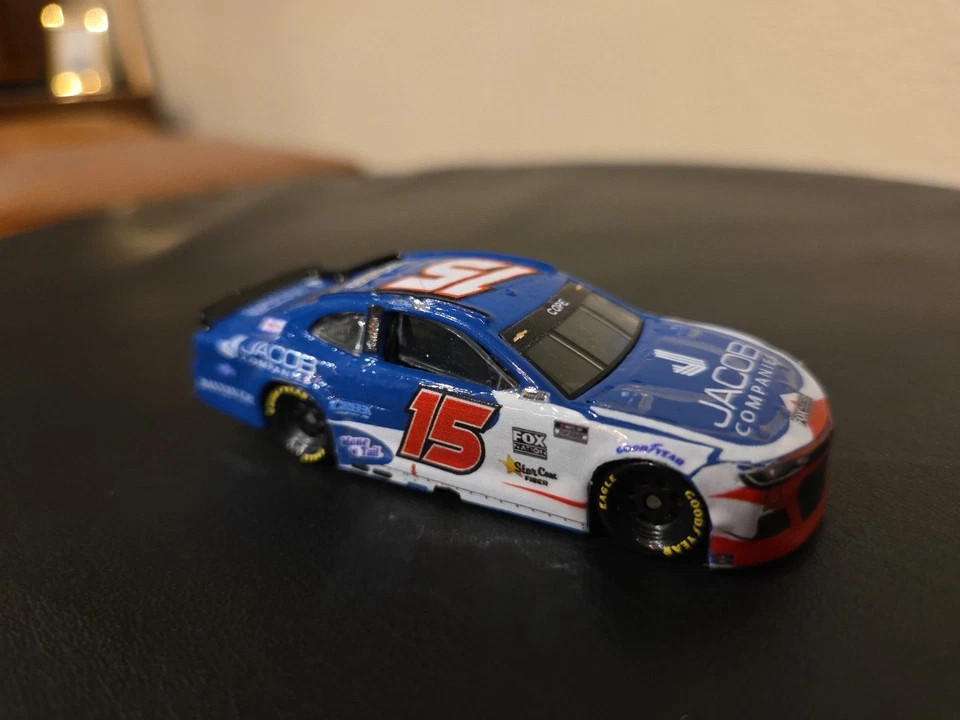 2021 No15 Derrike Cope Jacob Companies RWR NASCAR ЛИТАЯ НА ЗАКАЗ 1:64 - Изображение 4 из 4