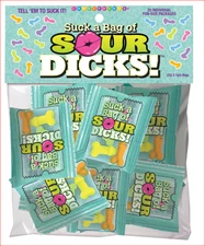 Candy Tell 'Em To Suck a Bag of Sour Dicks Bag of 25
