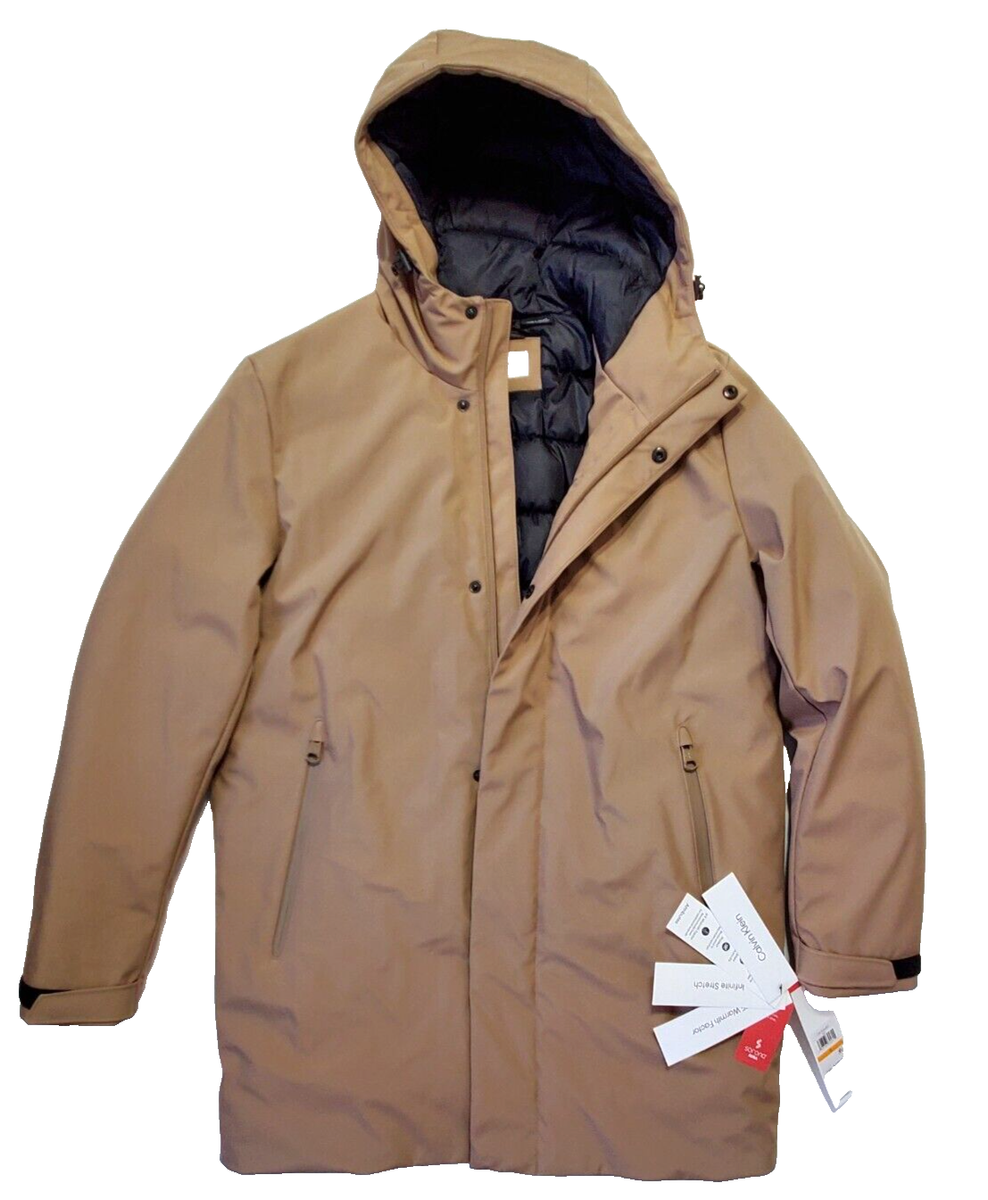 Odac Calvin Klein Raincoat With Removable Hood And Lining $250