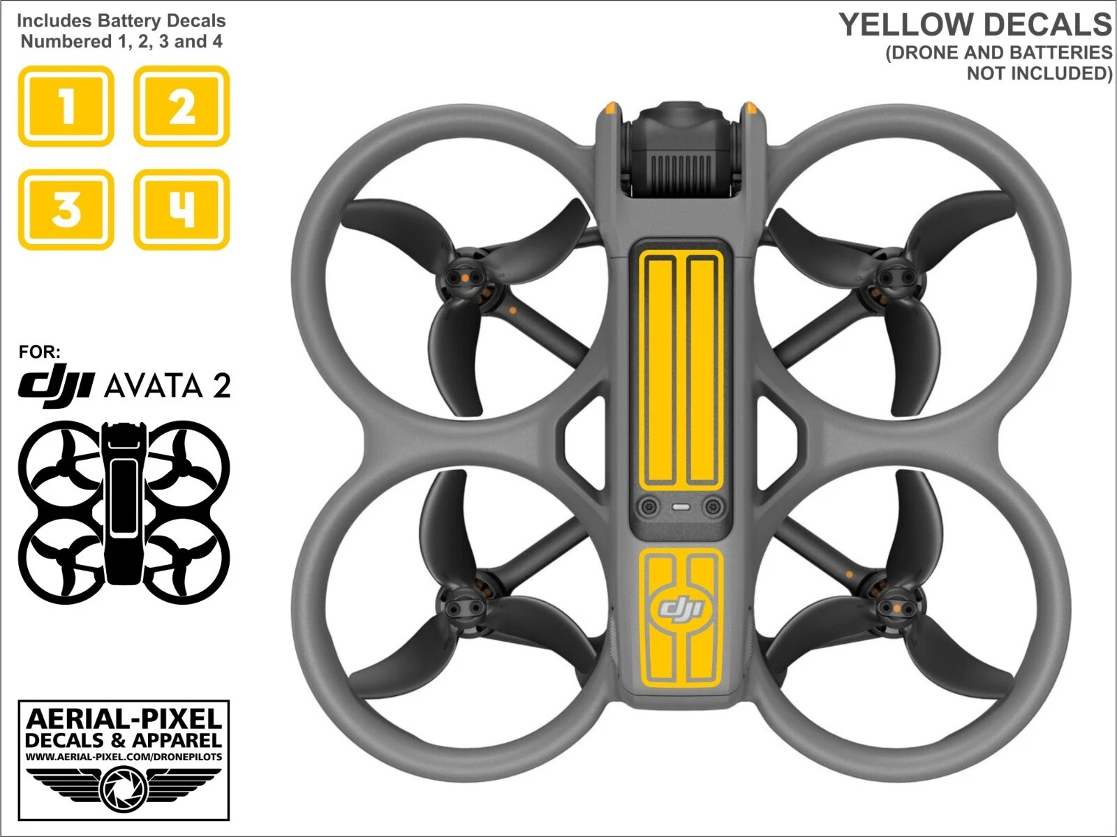 Yellow Decal