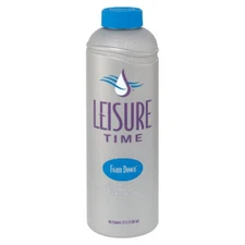 Leisure Time Foam Down 32oz Balancer Stops & Retards Foaming for Hot Tubs & Spas