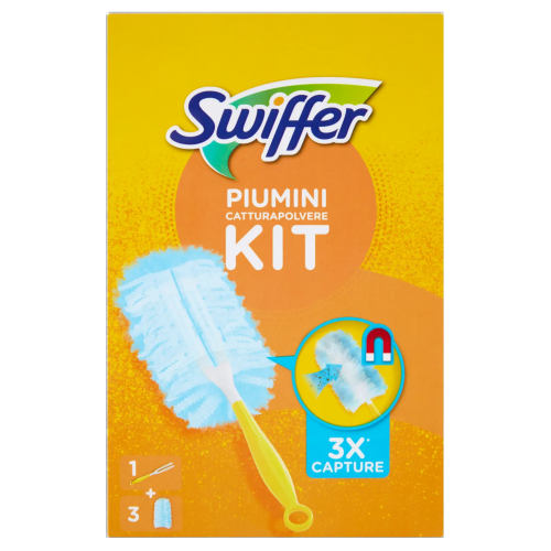 Swiffer Duster Starter Kit + 3 Ricambi 1pz