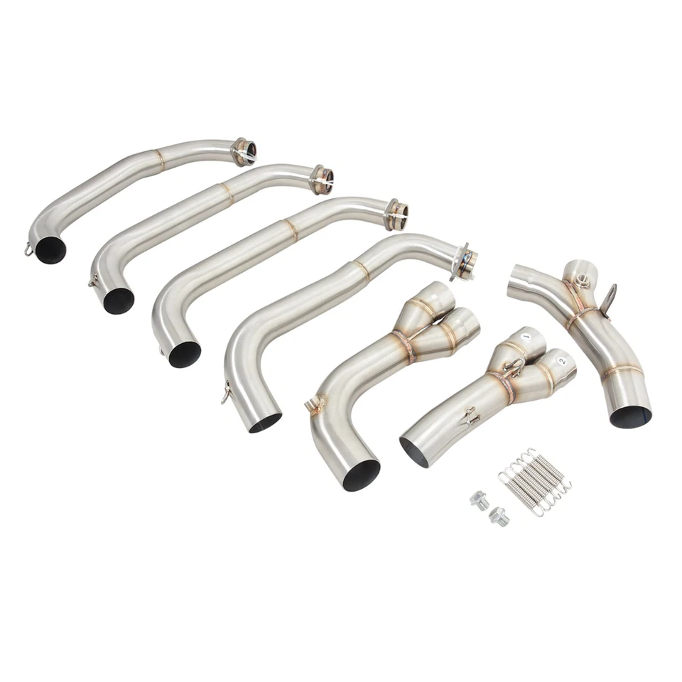 Full Exhaust System Header Link Pipe Stainless Steel For Honda CB1000R 2019-2024 - Imagem 2 de 4