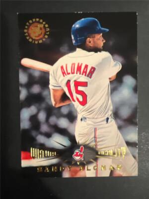 1995 Topps Stadium Club Virtual Reality Parallel #53 Sandy Alomar Indians