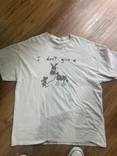 I Don't Give A Rat's Ass - Don't Care - Unisex T-Shirt XL