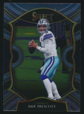 2020 Panini Select #9 Dak Prescott Dallas Cowboys