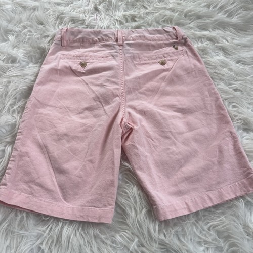 Polo Ralph Lauren Shorts Youth sz 12 Pink Chino Flat Front Boys - Picture 2 of 10