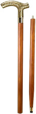   Men Derby Cane Walnut Maple Folding Walking Stick 2 Two Piece  Decorative Def