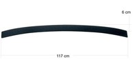 OmniPower® Ladekantenschutz Schwarz FüR Alfa Romeo Stelvio SUV Typ:949 2017-