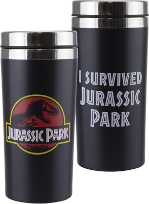 Thermobecher Edelstahl Jurassic Park Paladone heiße & kalte Getränke 450ml