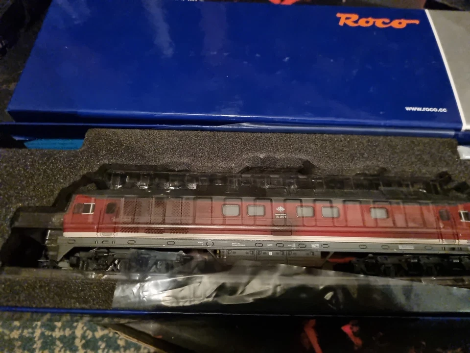 Roco 52499 DR BR 132 Diesel Locomotives HO DCC Sound Fitted Weathered Exc Boxed - Image 2 of 4