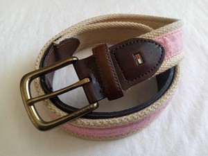 tommy hilfiger pink belt