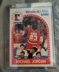 michael jordan nba hoops card 21