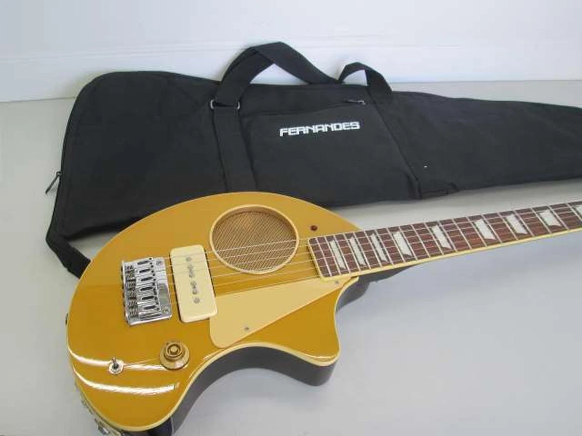 Fernandes cheap goldtop custom