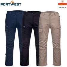Pantaloni da lavoro Portwest KX3 Ripstop tripla cucitura resistenti slim fit - T802