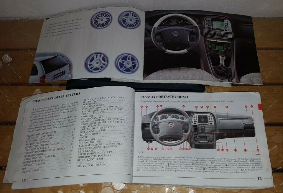 libretto uso e manutenzione lancia lybra (03/2000) - Immagine 3 di 4