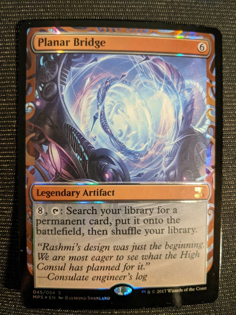 未使用　部分光沢　MTG P/ 次元橋  MPS FOIL 英語版 未使用 部分光沢 MTG P/ 次元橋 MPS FOIL 英語版