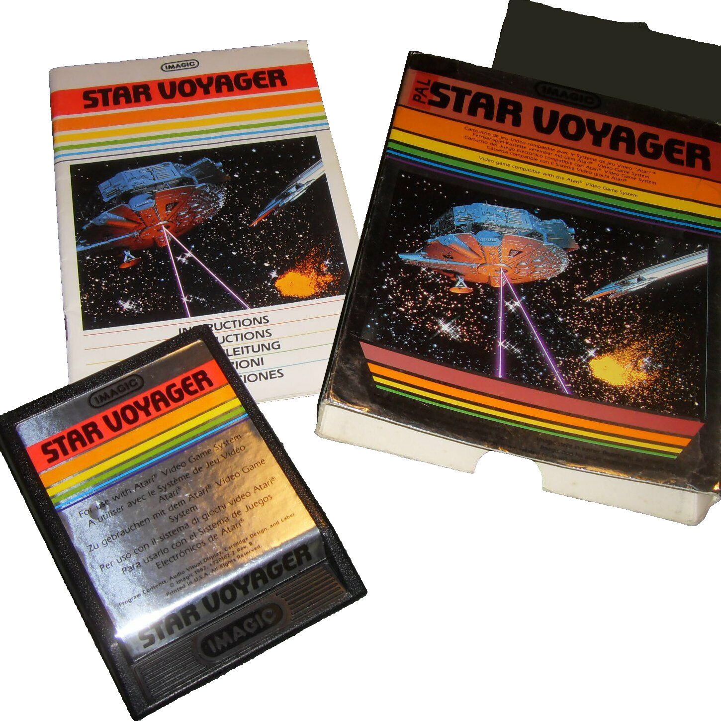 STAR VOYAGER Imagic Jeu ATARI 2600 VCS en boite box boxed COMPLET
