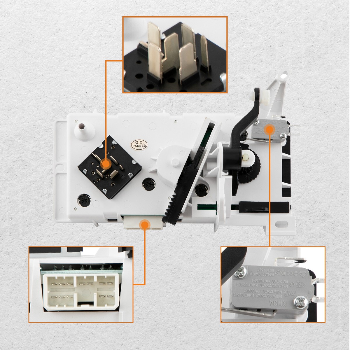 A/C Control Panel Replacement For Mack Trucks CH613 CV713 2001-2005 - Climate Control Module 7787-880011