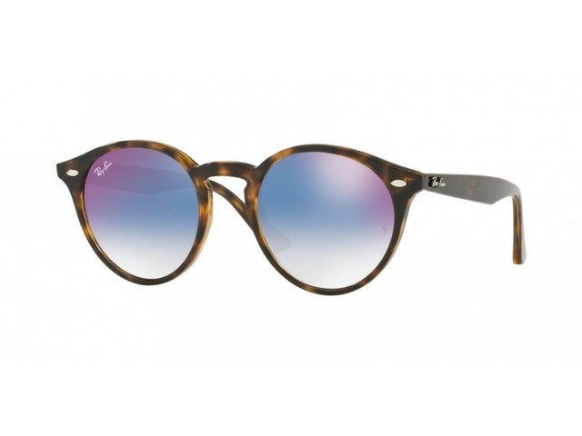 ray ban blue gradient mirror