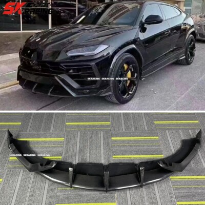 Real Carbon Fiber Front Top Lip Bumper Cover Kits For Lamborghini Urus 2019-2022