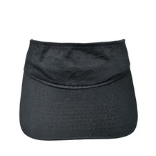 Outdoor Cap Strapback Gol Sun Visor Hat Black One Size Adjustable Solid Blank