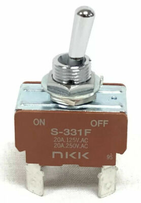 NKK Switches S-331F New 20A 125V AC Toggle Switch Choose Quantity