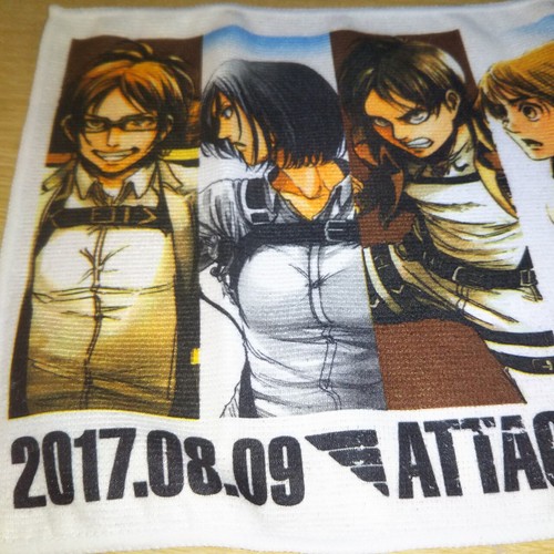 A70071 Attack on Titan Shingeki no Kyojin | Hand towel - Picture 2 of 4