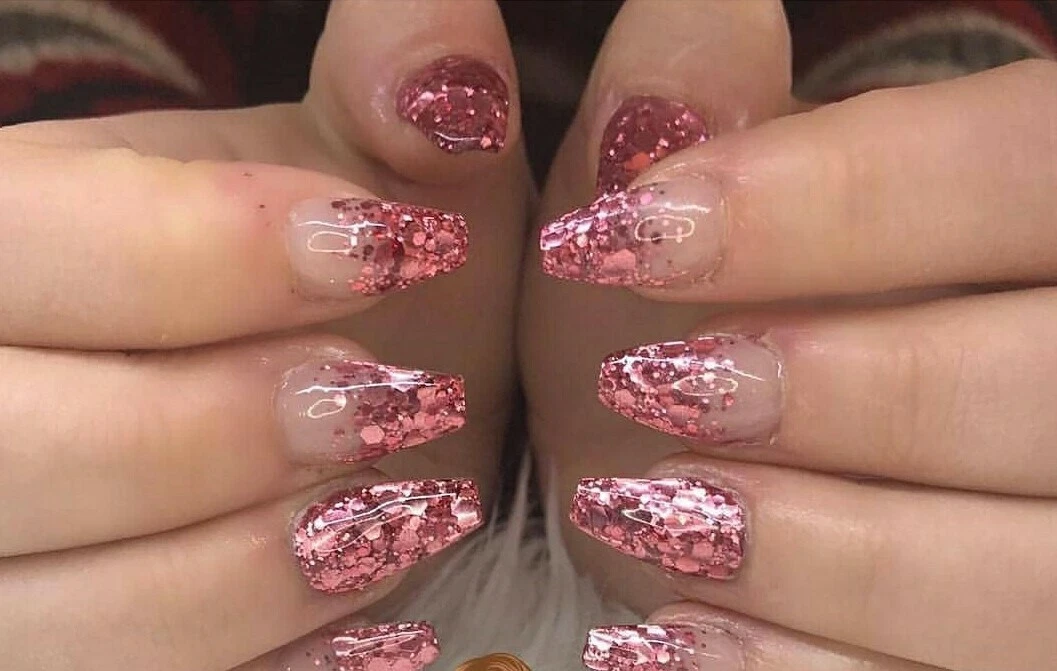 Nude #101 Rose gold glitter #193 &... - Newbridge Nails & Spa | Facebook